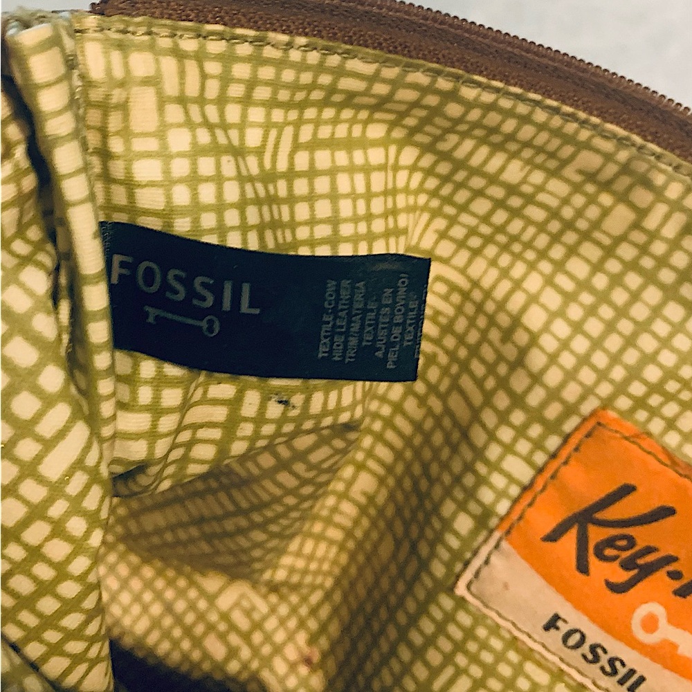 Vintage Fossil “Key-Per” Set of 3 cosmetic pouches
Small medium and large - Picture 11 of 11